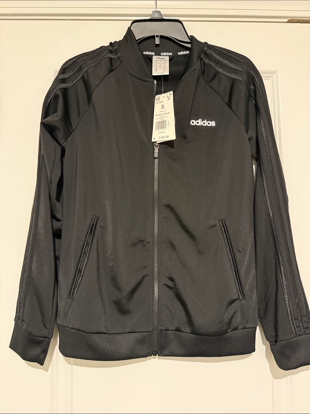 adidas Black Men’s Bomber Track Jacket